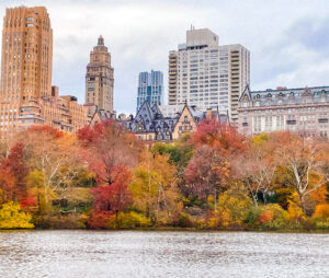 Autumn Splendor at The Dakota in New York City