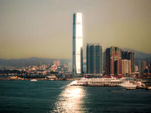 IFC2 - A Beacon of Light in Hong Kong Amidst the Haze