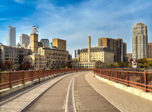 Curved Path, Sharp Lines: Minneapolis Reimagined